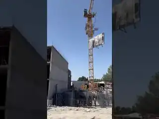 Монтаж опалубки на строительном объекте в Узбекистане
