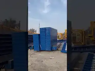 Монтаж опалубки на строительном объекте в Узбекистане